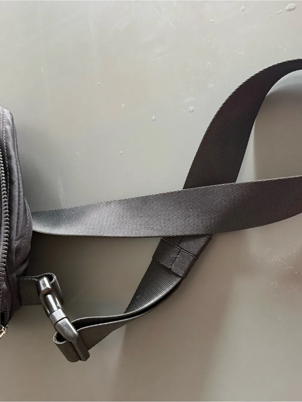 LuLulemon Black Crossbody Belt Bag
